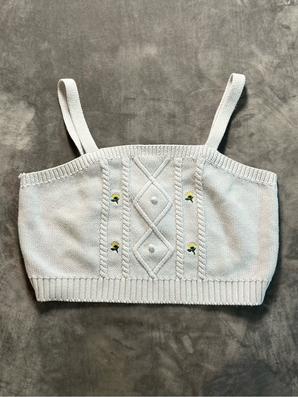 Wild Fable Pale Blue Knit Crewneck Sweater